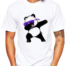 Load image into Gallery viewer, Panda funny t shirt men