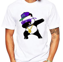 Load image into Gallery viewer, Panda funny t shirt men