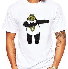 Load image into Gallery viewer, Panda funny t shirt men