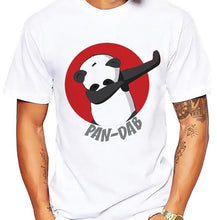 Load image into Gallery viewer, Panda funny t shirt men