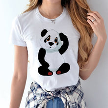 Load image into Gallery viewer, Women Panda T shirts