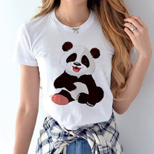 Load image into Gallery viewer, Women Panda T shirts