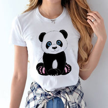 Load image into Gallery viewer, Women Panda T shirts